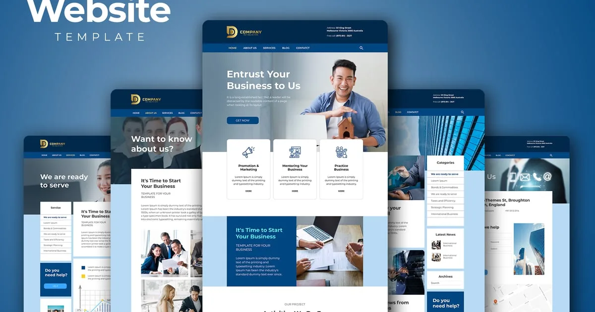 Thiết kế giao diện bằng Template là gì?