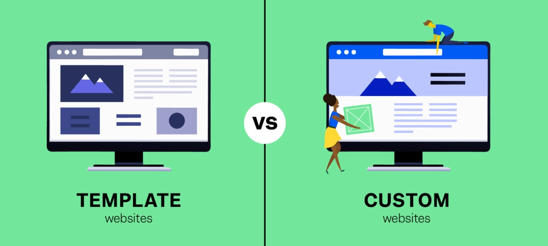 Nên chọn thiết kế website theo template hay tự thiết kế cho doanh nghiệp