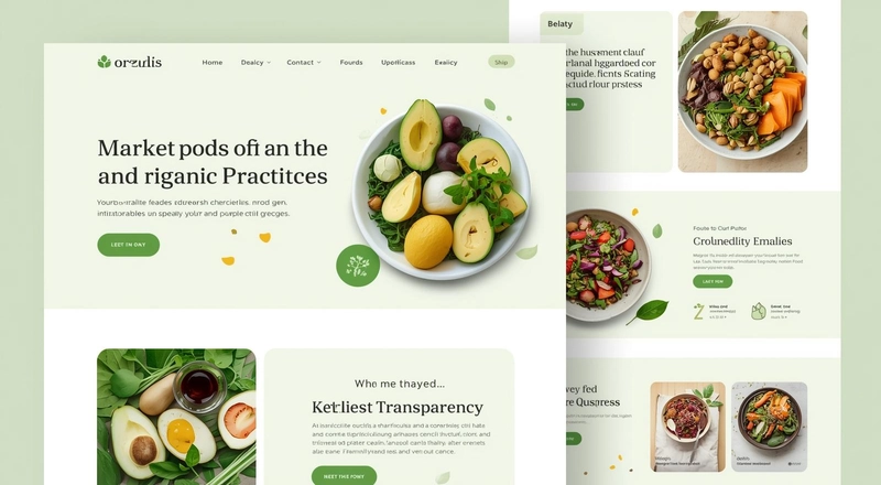 Các tính năng cần có trong website thực phẩm