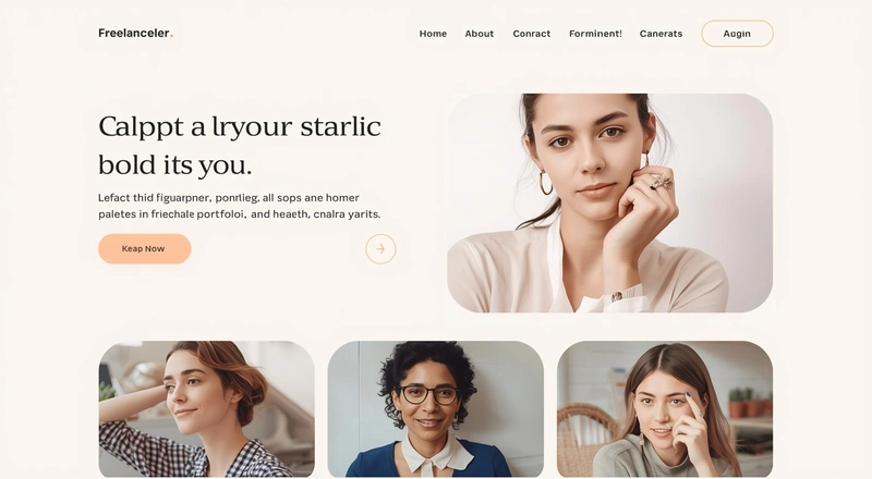 Cấu trúc chuẩn của một website cá nhân