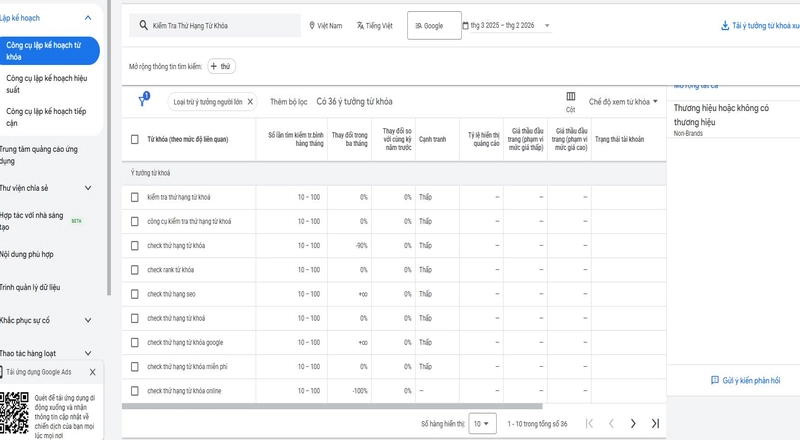 Hướng dẫn chi tiết cách kiểm tra thứ hạng từ khóa