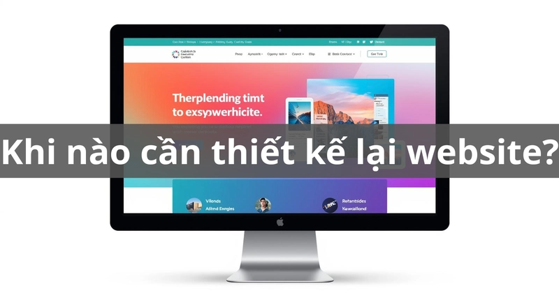 Khi nào cần thiết kế lại website 10 dấu hiệu cảnh báo phải hành động