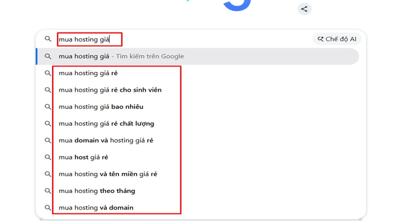 Lợi ích của Google Suggest đối với SEO Lợi ích của Google Suggest đối với SEO