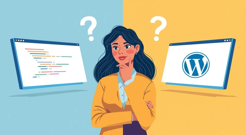 NÊN CHỌN WEB CODE TAY HAY WORDPRESS LỰA CHỌN NÀO TỐT