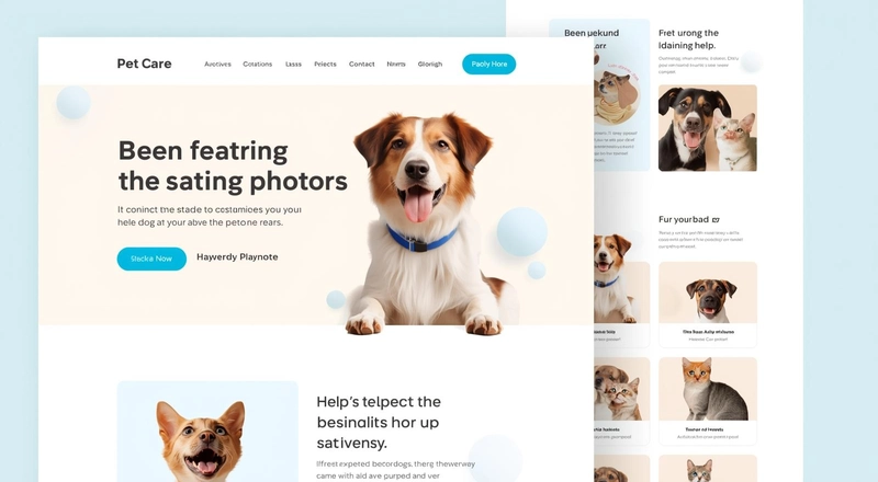 Những lưu ý quan trọng khi thiết kế website chăm sóc thú cưng Những lưu ý quan trọng khi thiết kế website chăm sóc thú cưng