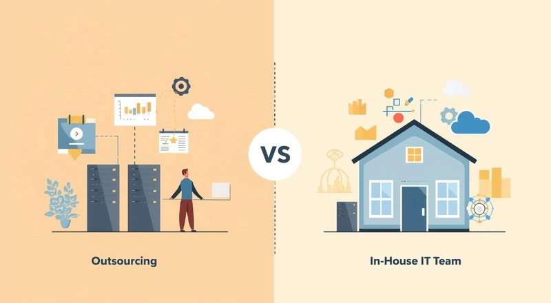 So sánh IT outsourcing và IT in-house Doanh nghiệp nên chọn mô hình nào So sánh IT outsourcing và IT in-house Doanh nghiệp nên chọn mô hình nào