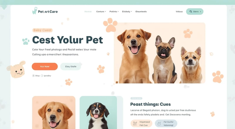 Thiết kế website chăm sóc thú cưng, cửa hàng thú cưng chuyên nghiệp Thiết kế website chăm sóc thú cưng, cửa hàng thú cưng chuyên nghiệp