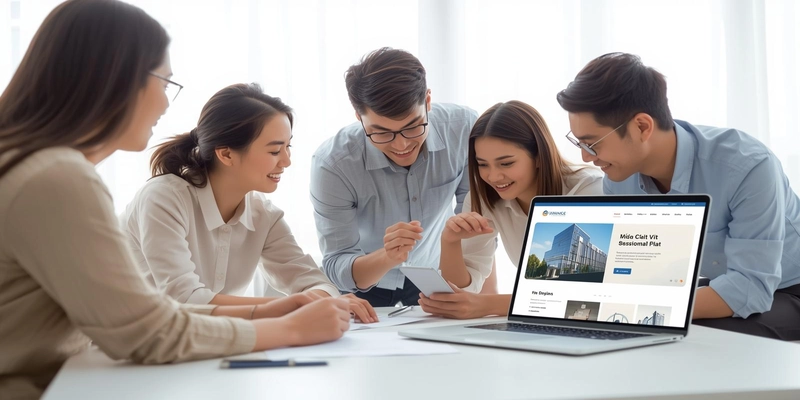 Thiết kế website tại Thường Tín chuyên nghiệp, chuẩn SEO 