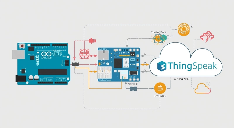 ThingSpeak là gì Nền tảng IoT thu thập và trực quan hóa dữ liệu trên đám mây