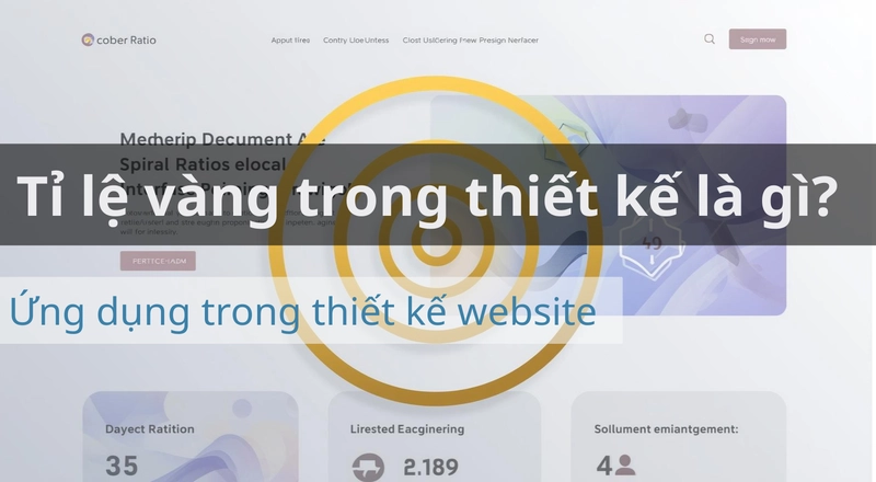 Tỉ lệ vàng trong thiết kế là gì? Ứng dụng trong thiết kế website từ A–Z