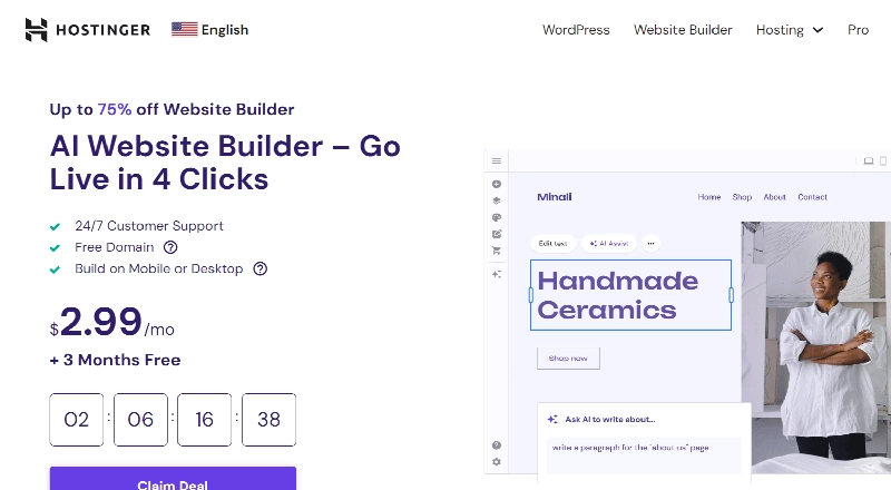 Top công cụ AI tạo website bán hàng miễn phí nổi bật hiện nay
