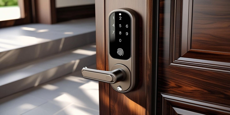 Ứng dụng IoT vào cửa vân tay bảo mật cho gia đình