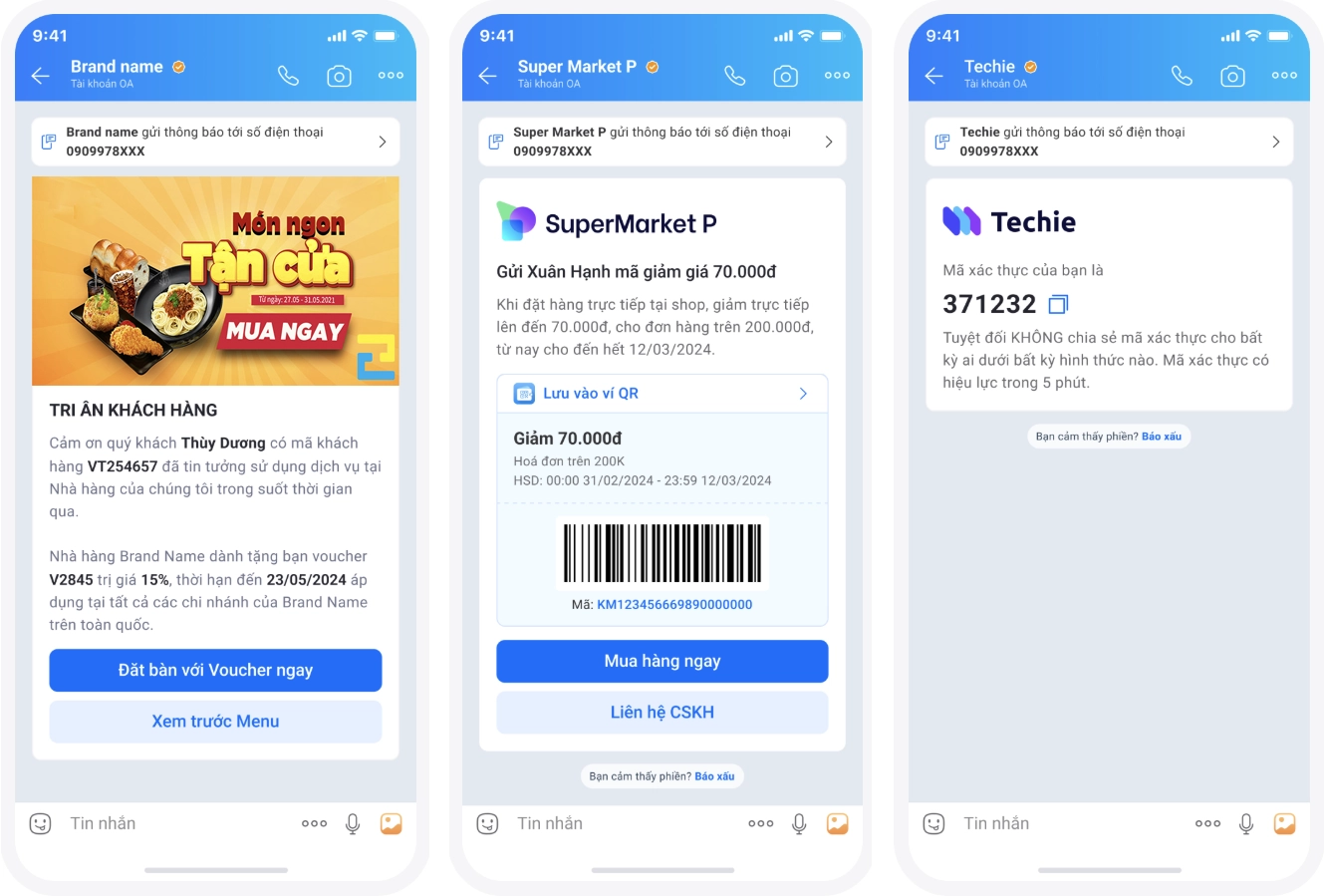 Chi phí Zalo ZNS và tối ưu ngân sách