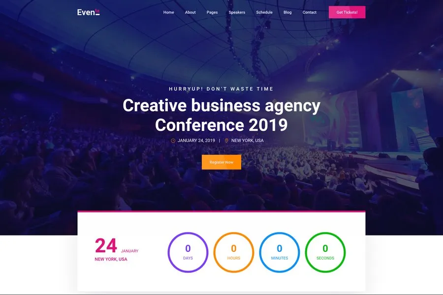 Giới thiệu về dịch vụ thiết kế website sự kiện