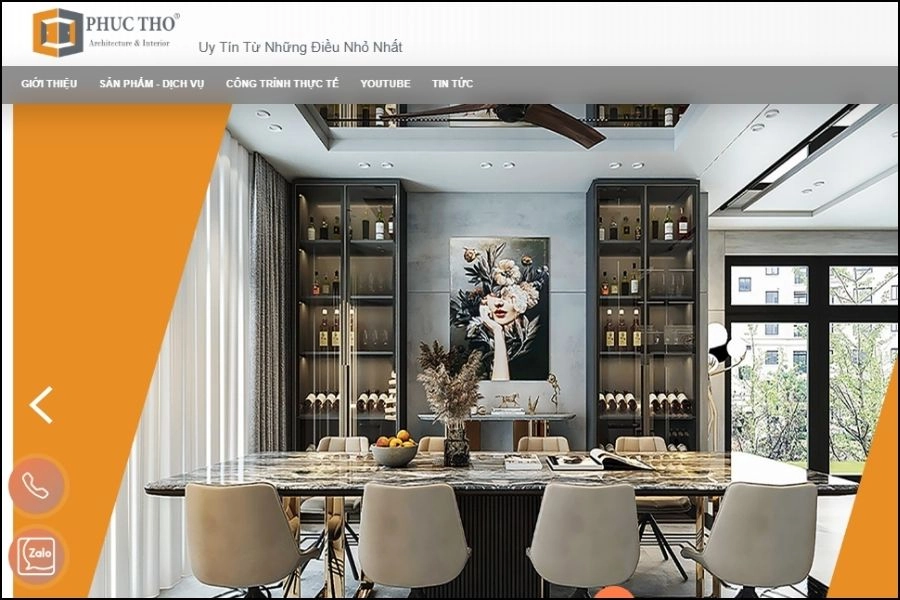Top Các Trang Website Đẹp Thiết Kế Nội Thất Hàng Đầu Tại Việt Nam