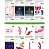 Mẫu Website shop người lớn MN161