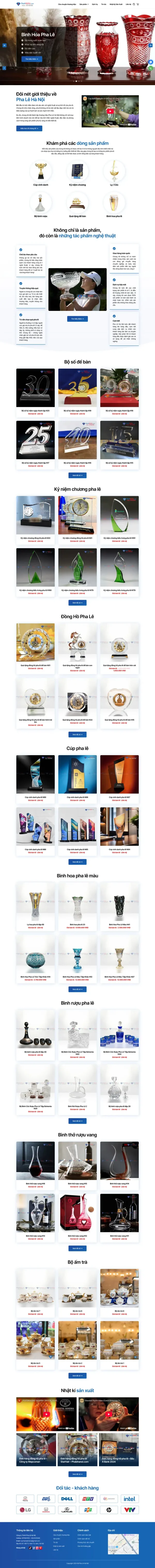 Mẫu Website quà tặng lưu niệm MN318