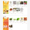 Mẫu Website siêu thị tạp hóa MN204