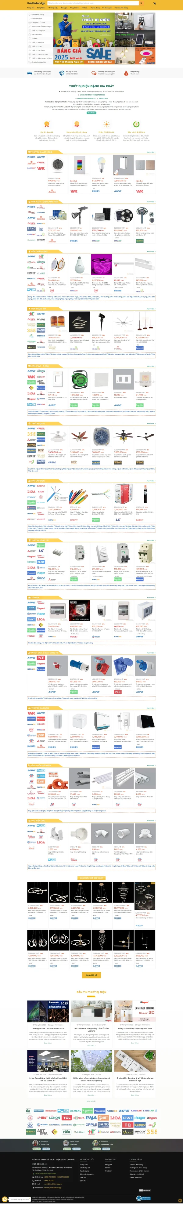 Mẫu Website bảo dưỡng thiết bị điện công nghiệp MN274