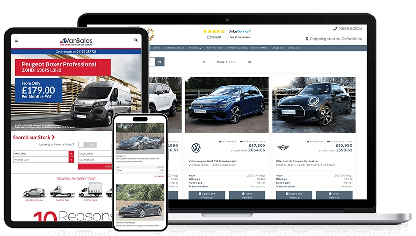 Vì sao nên chọn Duy Anh Web là công ty thiết kế website ô tô cho bạn?