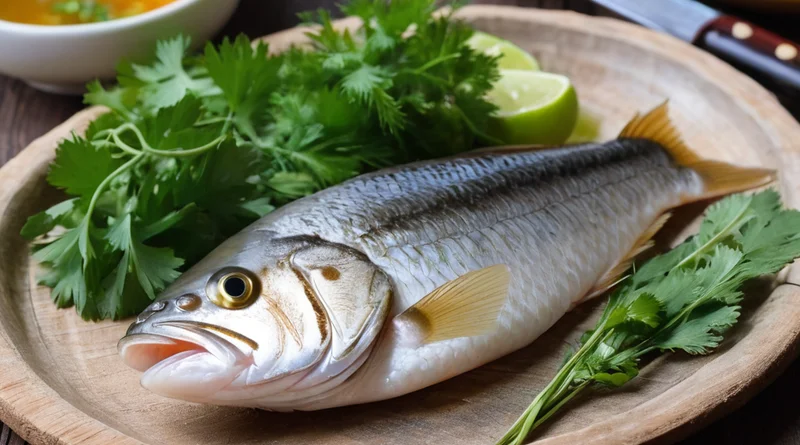 Món cá thính và đất nướng đặc sản Lập Thạch