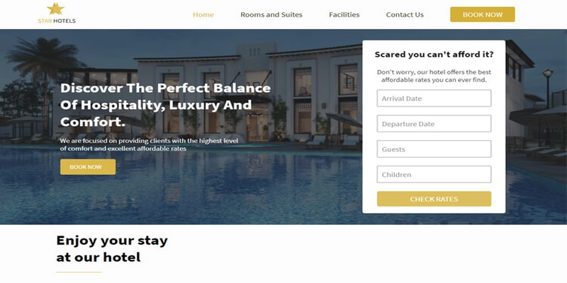 Lưu ý quan trọng khi thiết kế website khách sạn/resort