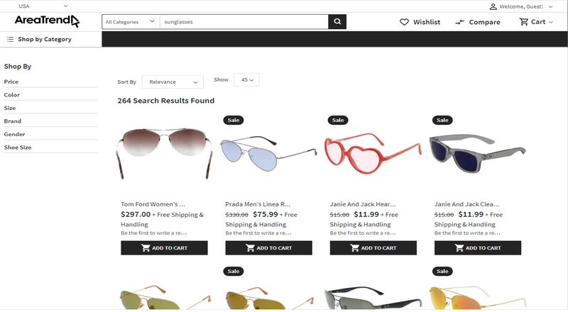 Lợi ích thiết kế website bán kính mắt