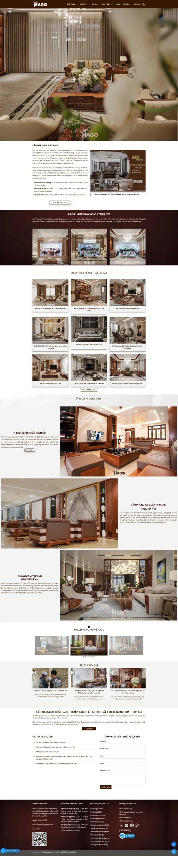 Mẫu website sofa gỗ óc chó mã số MN466